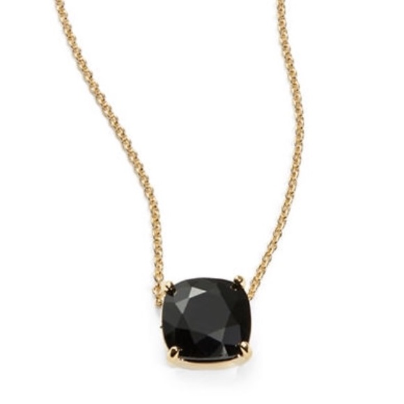 kate spade Jewelry - Kate Spade Black Gem Necklace